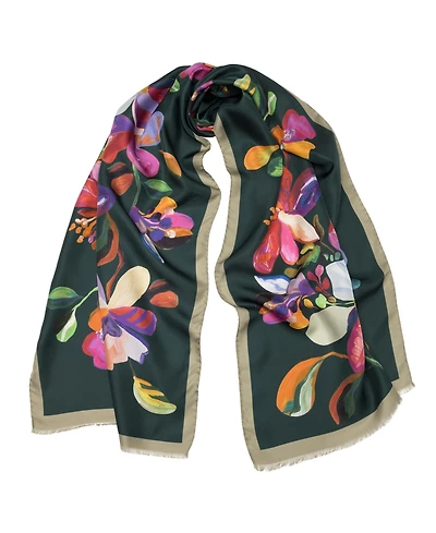 Eloisa - Large Silk Scarf for Women