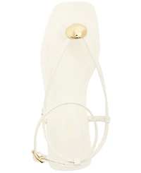 Arezzo Women's Zuri Square Toe Flat Sandals