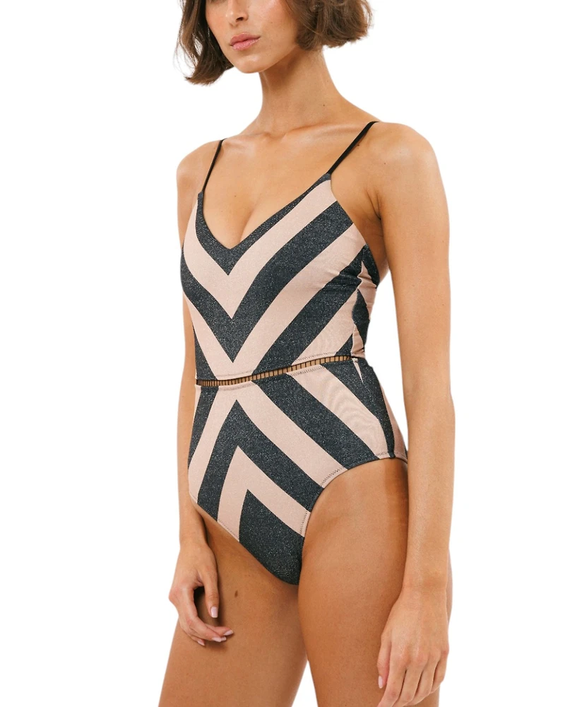 Biliblond Onepiece Arava Stripes
