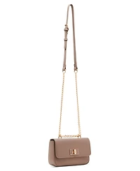 Anne Klein Convertible Flap Small Crossbody Bag