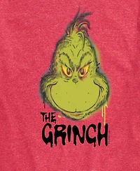 Airwaves Men's The Grinch Face Short Sleeve Tee