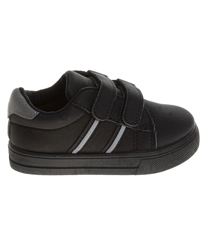 French Toast Little and Big Boys Hook Loop Casual Sneakers