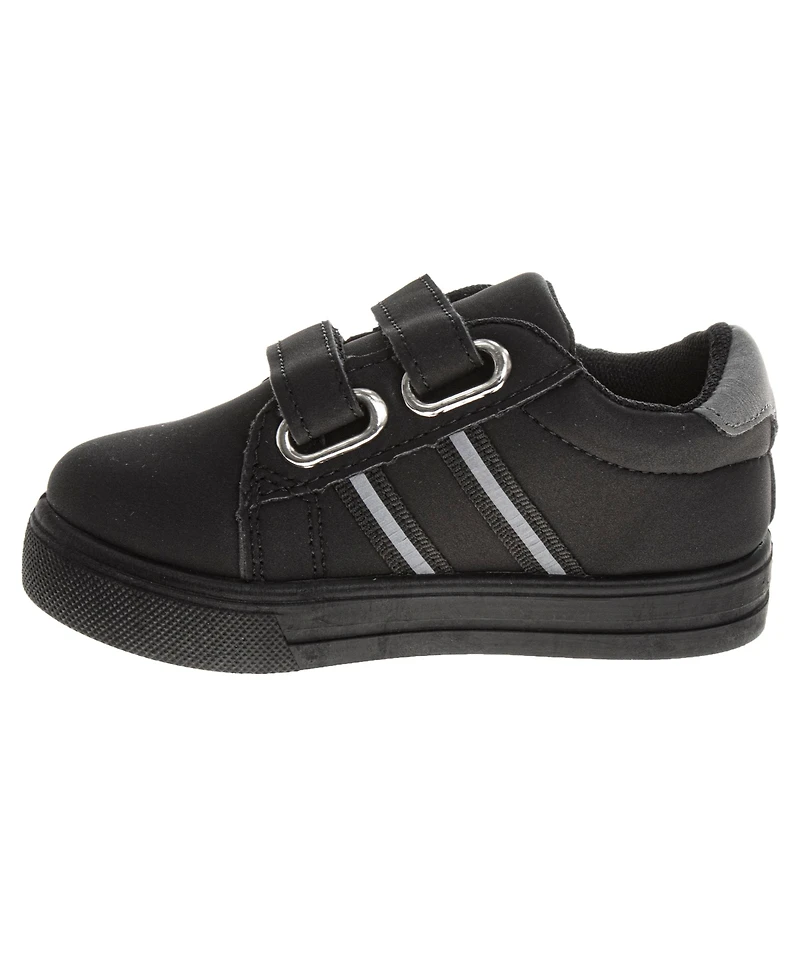 French Toast Little and Big Boys Hook Loop Casual Sneakers