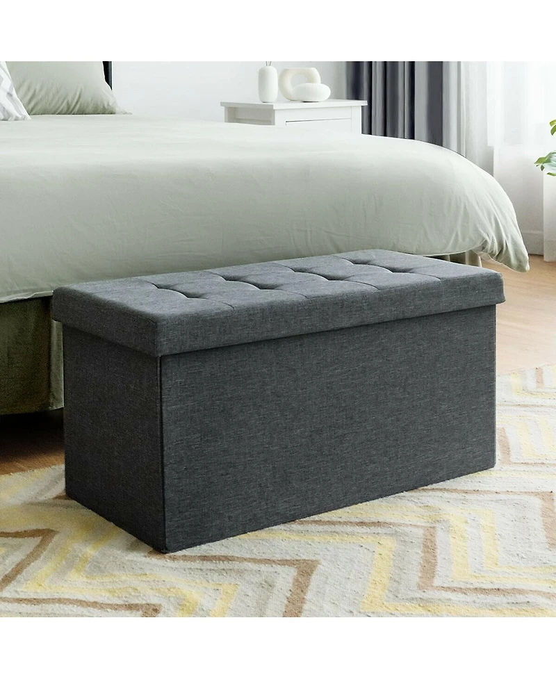 Gouun 31.5 Inch Fabric Foldable Storage with Removable Bin