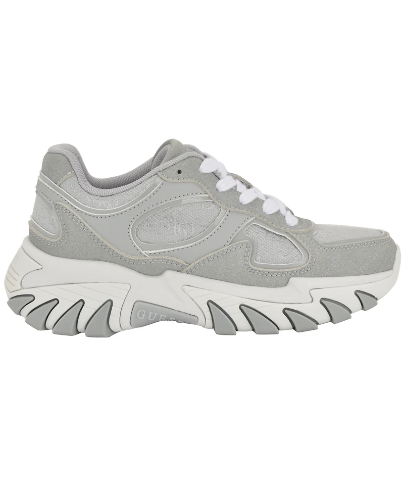 Guess Women's Norina Lace-Up Cat Claw Chunky Sneakers