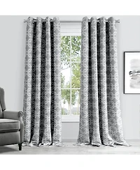 Dainty Home Interlock Blackout Window Panel 54" W x 84" L