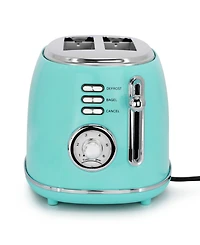 MegaChef 1.7 Quart Electric Kettle and 2 Slice Toaster Combo