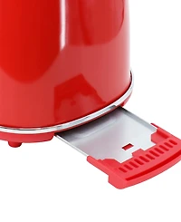 MegaChef 1.7 Quart Electric Kettle and 2 Slice Toaster Combo