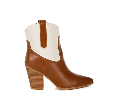 Gallops Two Tone Cowboy Boots Women