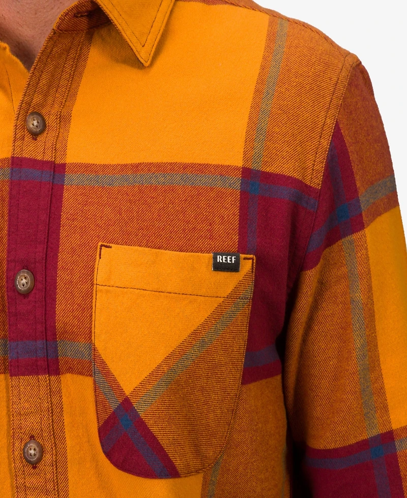 Reef Men's Morris Long Sleeve Woven