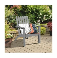 Givimo Outdoor Patio Acacia Wood Adirondack Lounge Armchair