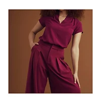 Universal Standard Women's Better-Than-Silk V-Neck Top