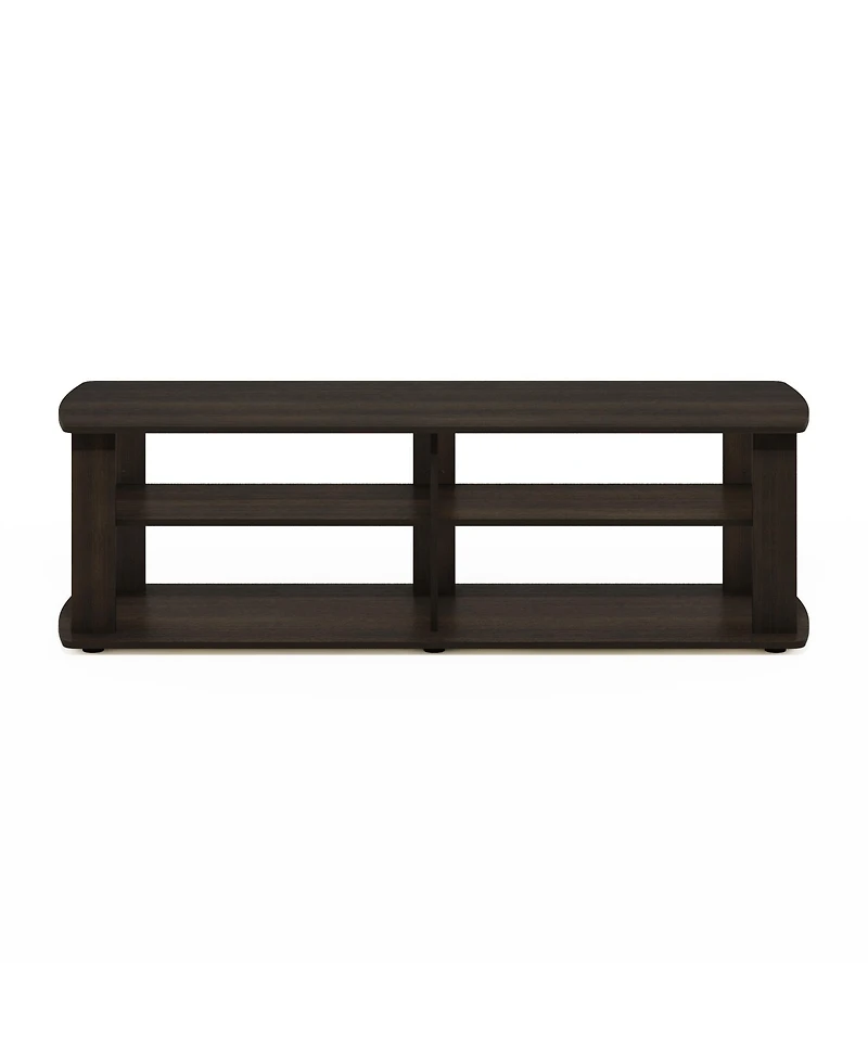 Furinno Mid-century 3-Tier Entertainment Center Tv Stand for TVs up to 45"