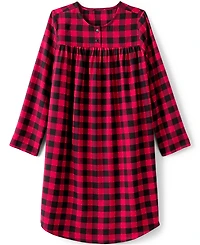 Lands' End Big Girls Flannel Nightgown