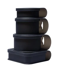 Go Go Bowl Set: 4 pk Smoke - 10, 20, 30 oz & Sandwich