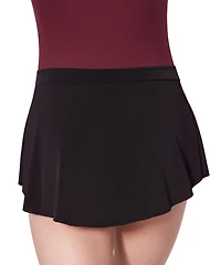 Capezio Girls Curved Pull-On Skirt - Tween
