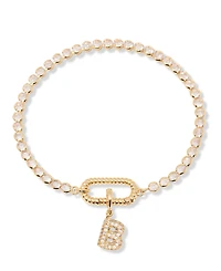 brook & york Petra Initial Tennis Bracelet