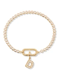 brook & york Petra Initial Tennis Bracelet