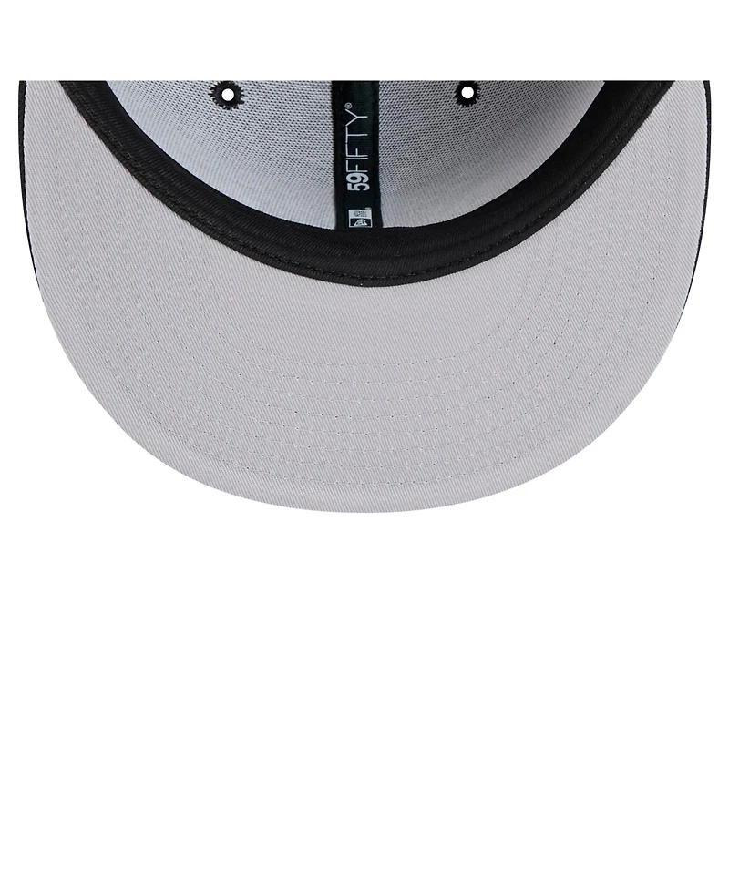 New Era Men's Black San Jose Sharks Core 59FIFTY Fitted Hat