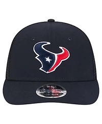 New Era Men's Navy Houston Texans Low Profile 9FIFTY Snapback Hat