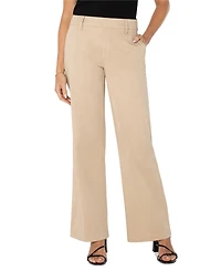 Liverpool Los Angeles Women's Kelsey Twill Wide-Leg Pants