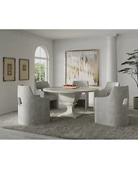 Mezzanine 5-Pc. Dining Set (Round Table & 4 Host Chairs)