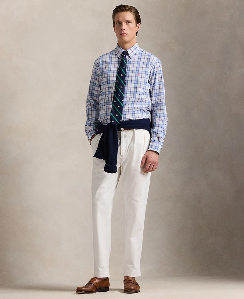 Polo Ralph Lauren Men's Slim-Fit Stretch Poplin Shirt