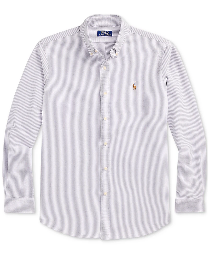 Polo Ralph Lauren Men's Classic-Fit Striped Oxford Shirt
