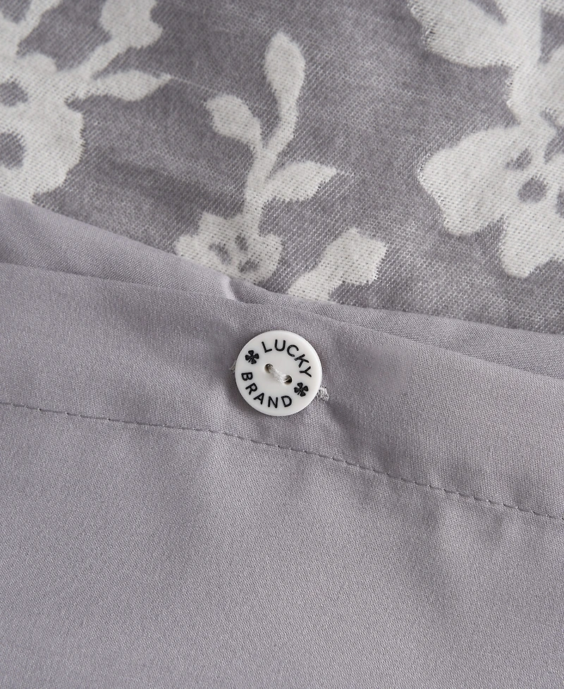 Lucky Brand Fiora Floral 3-Pc. Duvet Cover Set, King