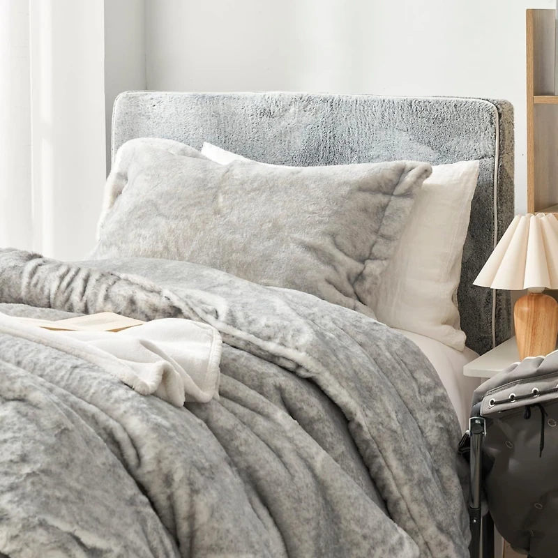 Antarctic Penguin - Coma Inducer Oversized Comforter Set - Baby Emperor Gray