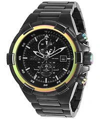 Invicta Men's 28131 Aviator Quartz Chronograph Black Dial Watch