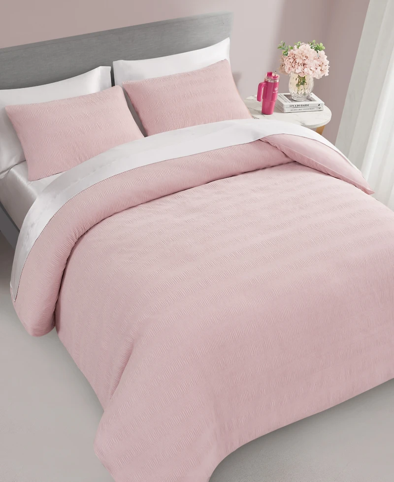Juicy Couture Crinkle Velvet 3-Pc. Comforter Sets, Full/Queen