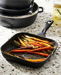 Cuisine::pro Granite 11" Cast Aluminum Grill Pan