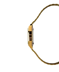 G-Shock Unisex Gold Tone Stainless Steel Watch, 33.2mm