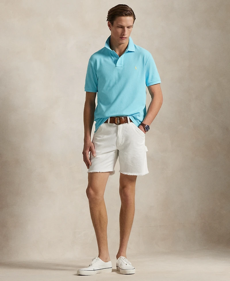 Polo Ralph Lauren Men's Cotton Custom Slim Fit Mesh Shirt