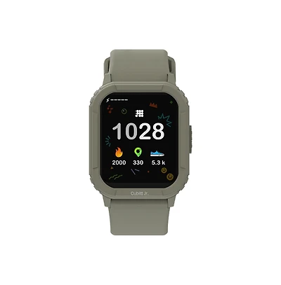 Cubitt Jr. Kids Smart watch Fitness Tracker for Boys and Girls with Silicone band.
