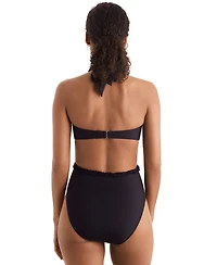 Mimi Flamingo Women's Ruffled Cutout One-Piece Swimsuit