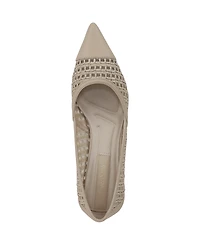 Franco Sarto Women's Darcy Pointed Toe Kitten Heel Pumps