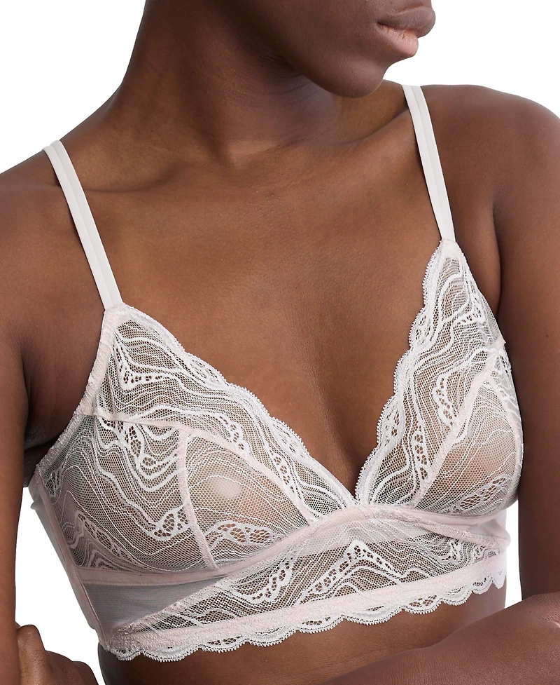 Calvin Klein Women's Essentials Lace Triangle Bra QF7925