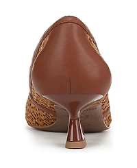 Franco Sarto Women's Darcy Pointed Toe Kitten Heel Pumps