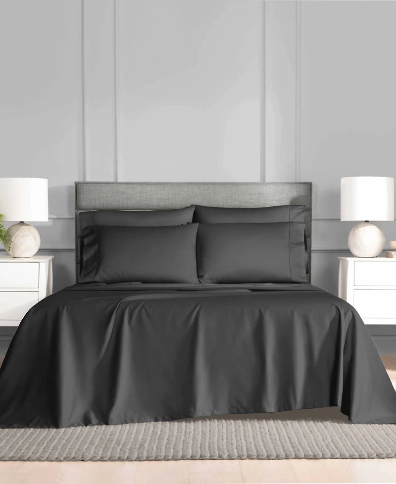 Fairfield Square Collection Brookline 1400 Thread Count 6 Pc. Sheet Set, California King, Exclusively at Macy's
