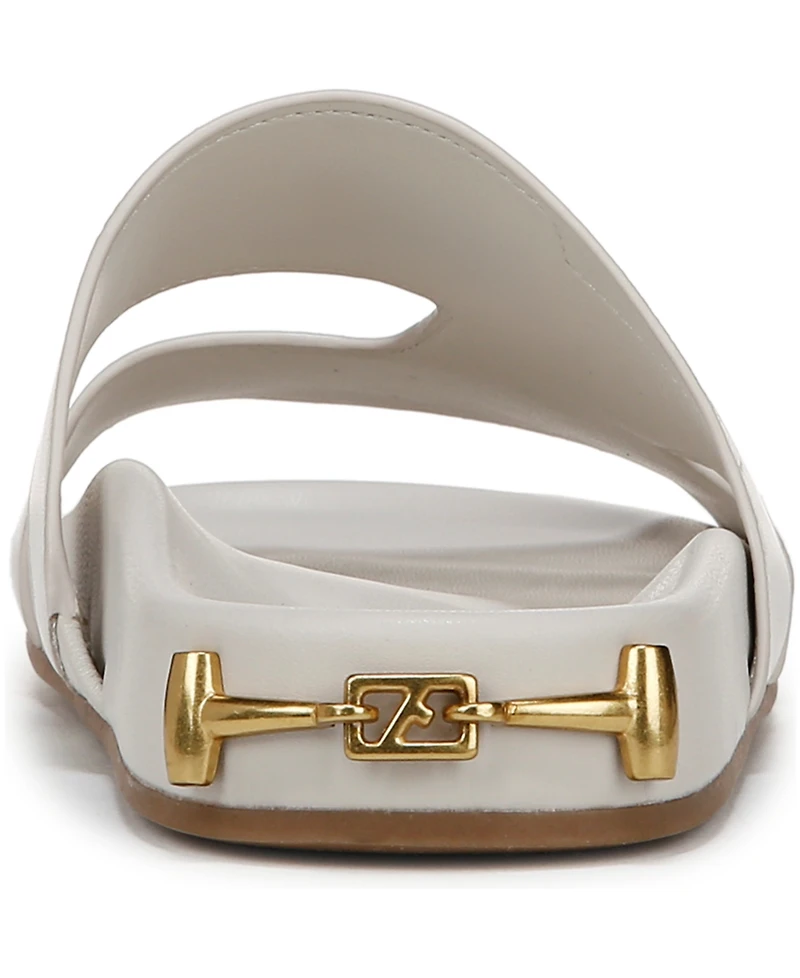 Franco Sarto Women's Britt Open Toe Slide Sandals