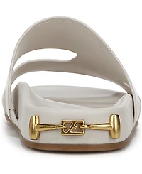 Franco Sarto Women's Britt Open Toe Slide Sandals