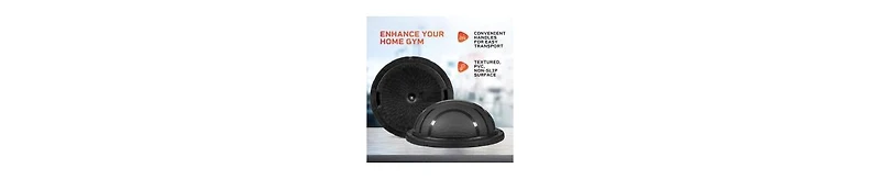 LifePro Half Balance Ball Trainer – Stability Ball for Full Body Workout, Exercise & Physical Therapy