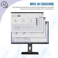 Msi Pro AP242P 23.8" Daily All-in-One Intel Core i5 14400 8GB Ram Intel Uhd Graphics 1TB Ssd Storage Windows 11 Home Fhd 100Hz