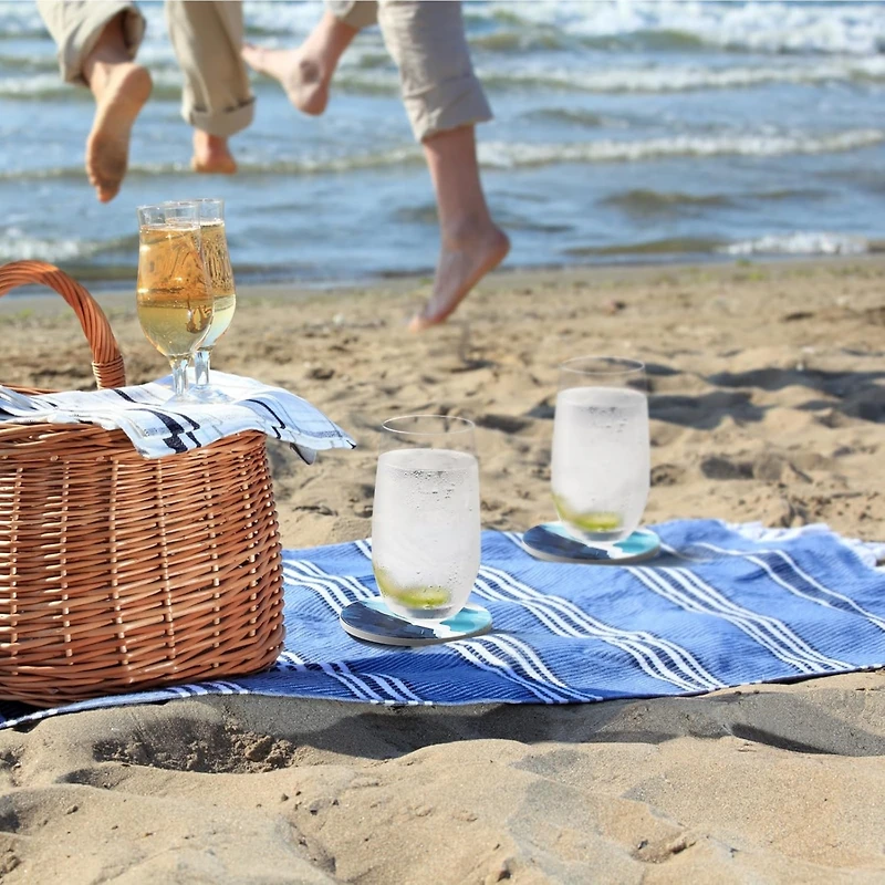 Ceramic Mixing Size 5.3/7.5"/9.2 Large Serving Bowl Set, Sturdy & No Scratch, 3-Pieces Set