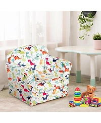 Gouun Household Toddler Furnishings Children Armrest Cute Lovely Single Sofa