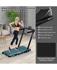 Gymax Motorized Treadmill Folding Under Desk Electric w/ App