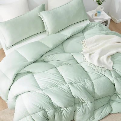 Fatter than Fat - Coma Inducer Comforter Set - Ice Flow , Queen