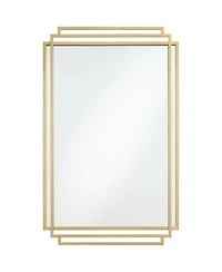 Uttermost Amherst Brushed Gold 24" x 38 1/2" Wall Mirror